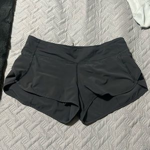 Black lululemon shorts